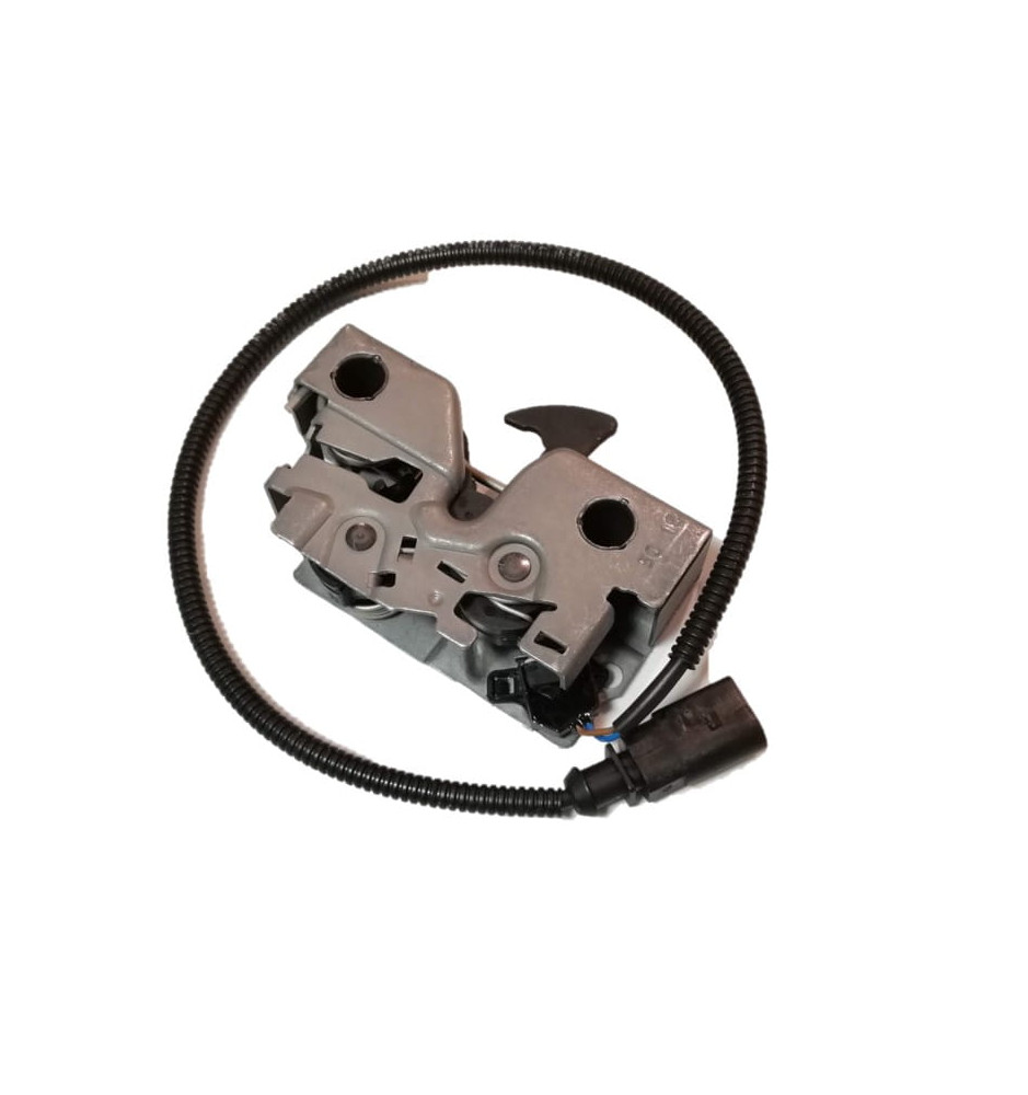 KIMISS 2Pcs Kit perno di sicurezza per serratura a chiave per cofano motore in stile fibra di carbonio universale(nero