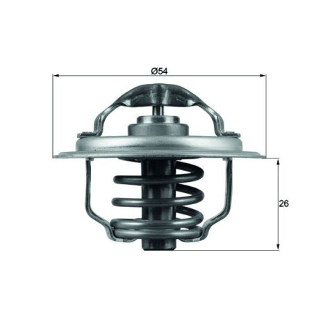 Termostato Raffreddamento MAHLE TM 57 105 - Per Mini (R56), Temperatura Apertura 105°C