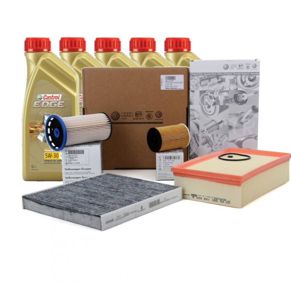 Tagliando Per AUDI A5 Sportback 2.7 TDI 120 Kw - 7 Lt Di Castrol 4 - Foto 7