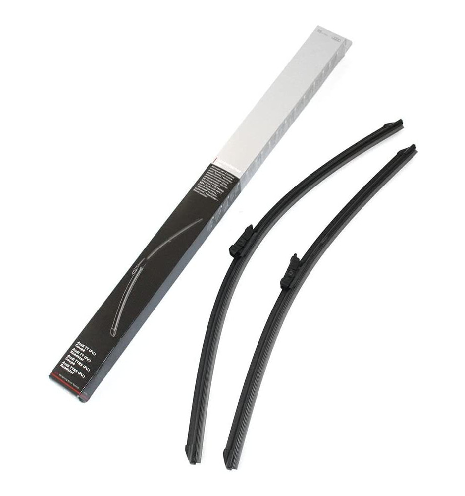 Wish Set Spazzole Tergicristallo Universali Anteriori 26" (650mm) + 20" (500mm) - Adatto A Volvo C30, S40, S60, S80, V50, V60, V70, XC60, XC70