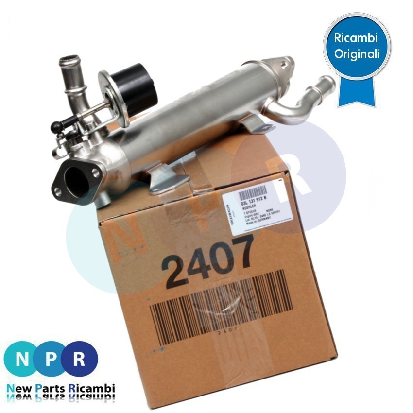 radiatore ricircolo gas di scarico tiguan